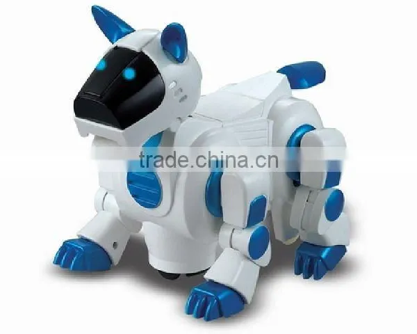 Musical walking dog toy with music