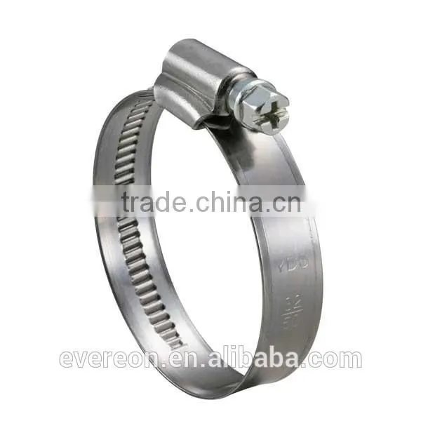German Type Stainless Steel Air Compressor Hose Pipe Clamp Clip photo-5