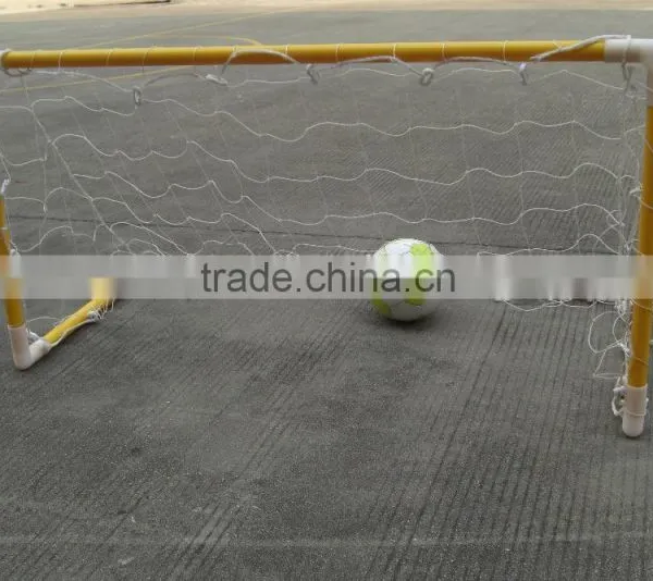 4ft High Quality PVC Yellow Mini Soccer Goal photo-2