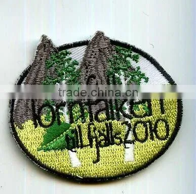 Hot Sale Embroidery Scenery Patch