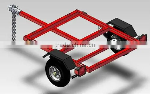 Small Utility Trailer TR0400 photo-2