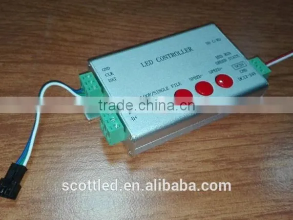 T-1000B SD Card Color Changing Programmed Ucs1903/ws2811 Led Controller photo-2