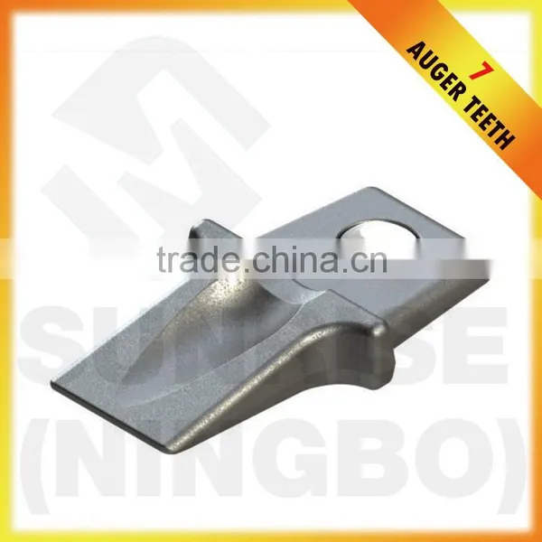 7 Auger Replacement Parts Flat Auger Teeth Replaceable Pengo Attachment Teeth photo-3