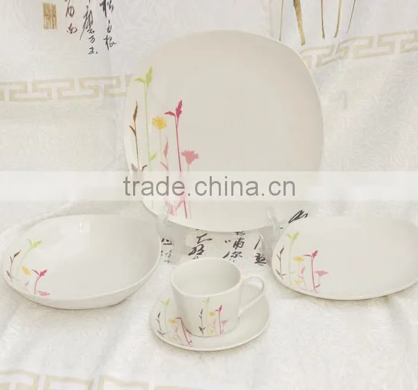 20pcs Square Dinner Set, New Style Dinnerware Dinner Set, Porcelain Dinnerware Dinner Set photo-6