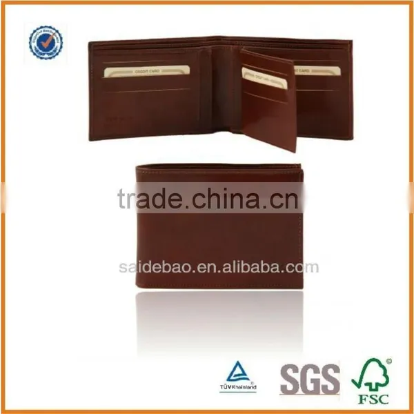 Direct Factory Sale Men's Wallet/cheque Holder/ Travel Wallet/men's Wallet With Custom Logo photo-5