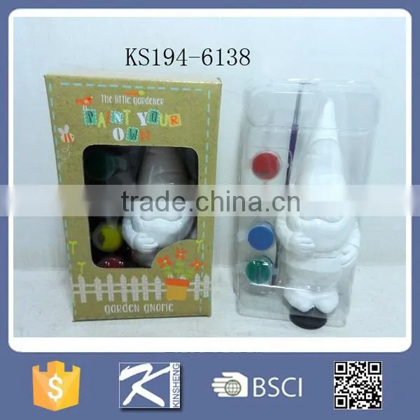 Novelty Toy Diy Hand Ceramic Figurines to Paint photo-3
