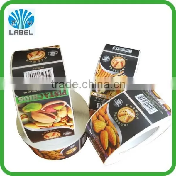 Custom Food Roll Label