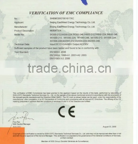 Pure Sine Wave Solar Inverter 2000W photo-5