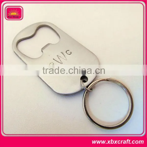 High Quality Logo Custom Engraved Stainless Steel Keychain photo-4