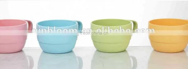 Candy Color Customized Lovely Promotional Plastic Milk Tooth Cup With Handle photo-3