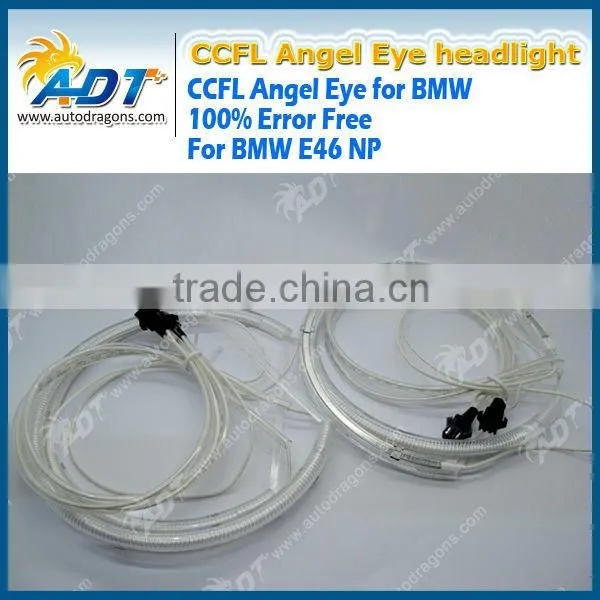 145mm Ring Super Bright Halo Ring CCFL Angel Eyes Headlight Kit For BMW photo-3
