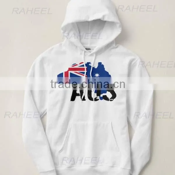 Men's Fashion Print Hoodie Warm Hooded Sweatshirt Coat Jacket Outwear Sweater