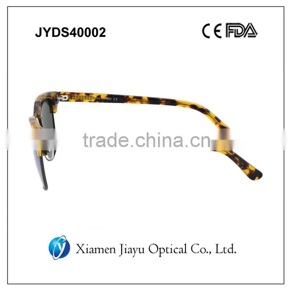Metal Rim Acetate Sunglasses Clubmaster photo-6
