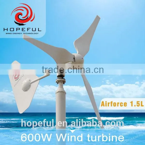 600w Renewable Wind Energy Small Wind Turbine Generator 12v photo-3