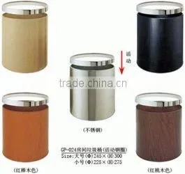Outdoor Stainless Steel Metal Ash Bin/rubbish Bin/waste Bin GP-024
