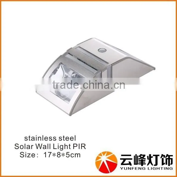 Wholesale Hot Selling LED Outdoor PIR Solar Wall Light Solar Wall Light With Sensor photo-5