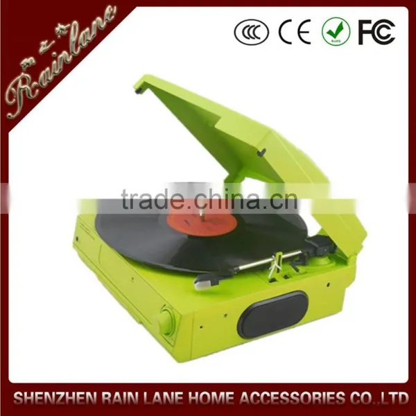 Colorful Sound Box 3-speed Record Player