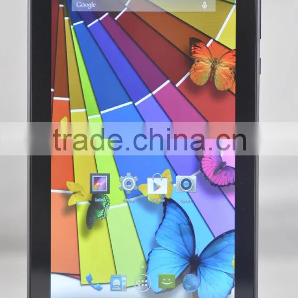 7 Inch 3G Tablet pc Mtk8382 Quad Core 1024x600IPS 1.3ghz 1+8G 0.3+2.0 Camera With GPS/bluetooth/FM photo-5