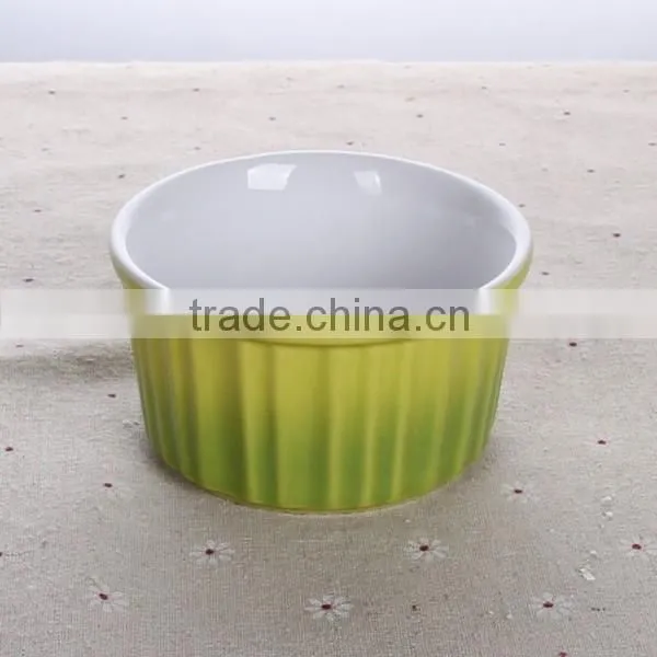 Colored Ceramic Round Ramekin Bowl Factory Directly Sale photo-4