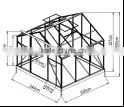 Premium Manufactuer of Aluminum Walk-in Garden Greenhouse photo-3