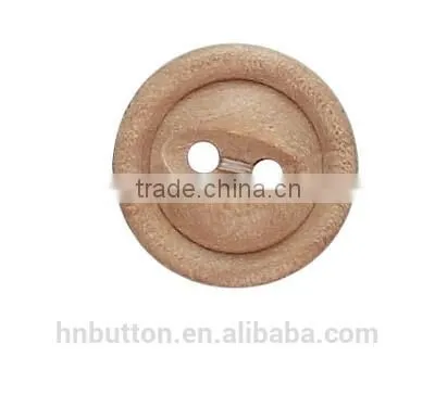 Factory Wholesale 4 Holes Natural Wooden Button for Garment photo-6