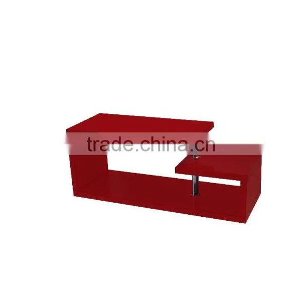 2016DESIGN MDF COFFEE TABLE PE GLOSSY PAINT WOOD TABLE MODERN TV STAND CABINET photo-3