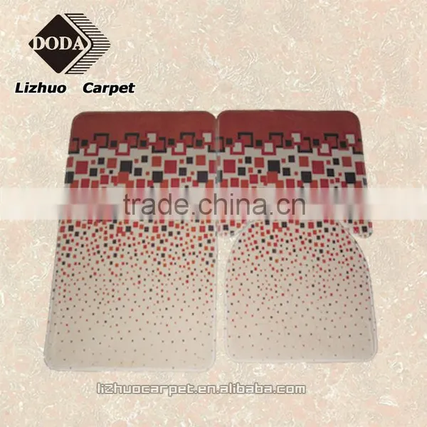 2016hot Sales 3 Pcs Printing Bath Mat Outdoor Carpet Livingroom Rugs photo-4