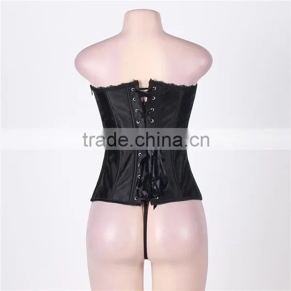 Newest Arrival Good Quality Big Women Sexy Busty Corset Lingerie photo-2