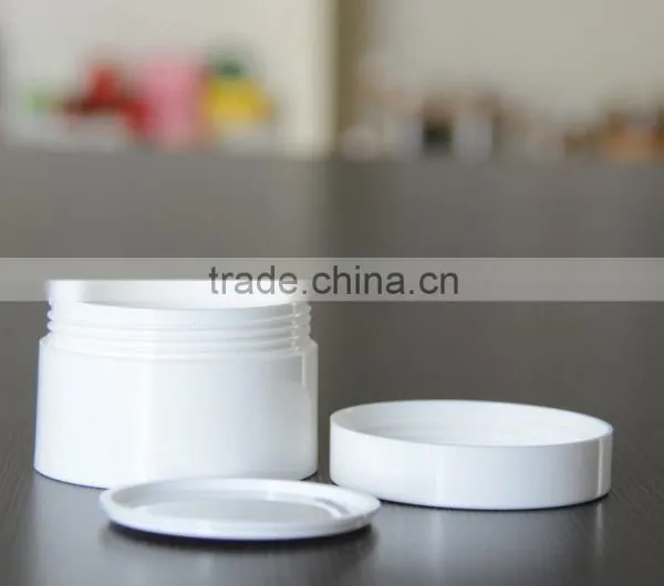 White Color Large PP Plastic Cream Jars 200g 250g 500g photo-2