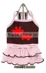 Custom Logo Imprinted Pet Clothing Dog Dress Dog Clothes Pet Products