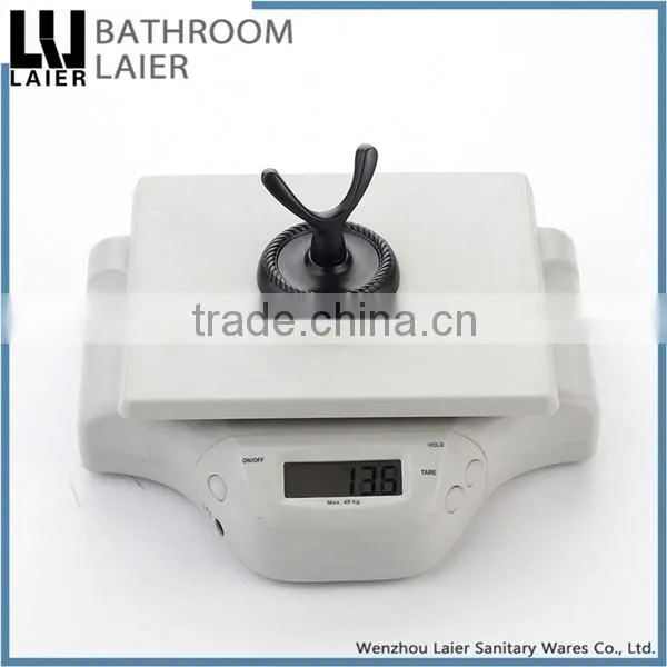 Customized Direct Marketing Factory Zinc Alloy ORB Finishing Bathroom Sanitary Items Wall Mounted Robe Hook photo-6