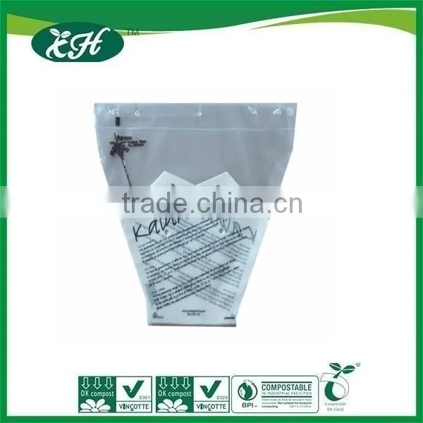 Wholesale Promotional Custom Plastic Hanging Flower Bag photo-5