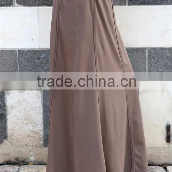 OEM Service China Factory Custom Made Denim Width Ethinic High Waist Skirt Woman Skirt photo-4