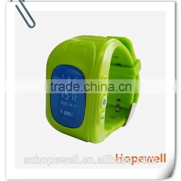 Manufacturer Wholesale 2016 Latest Wrist Gps Kids Tracker Watch
