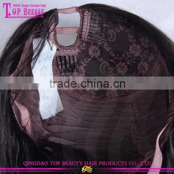 100% Human Hair U Part Wig Black Women Natural Wigs And Hairpieces photo-6