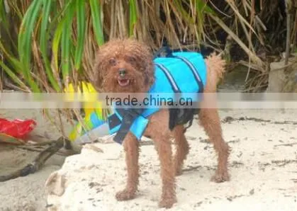 Wholesale Colorful Safety Nylon Fabric Fashionable Pet Life Jacket PT170 photo-4