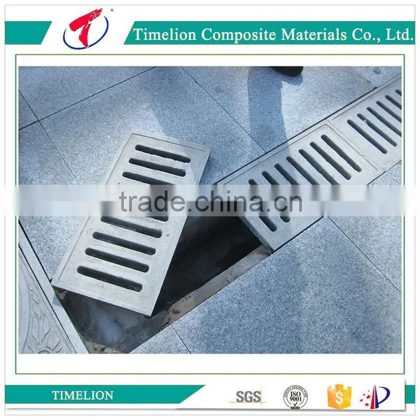 Wholesale Flexible Custom FRP Plastic Road Driveway Drainage Grates Gully Gratings Drainage Grating Road Grate photo-6