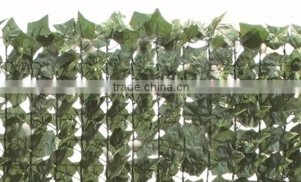 Dark Green Artificial Ivy Fence for Garden Decoration photo-3