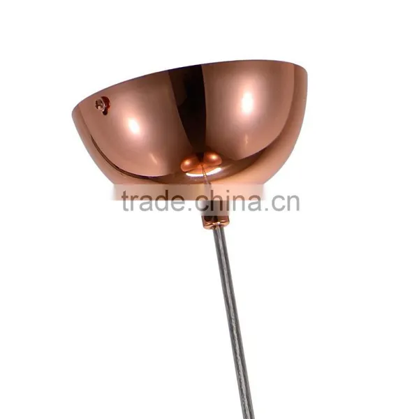 Rose Gold Color Whole Metal Lamp Wide Voltage Hot Sale Pendant Lamp photo-2