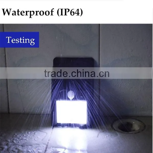 Free Sample Solar Motion Sensor Light Outdoor Waterproof Light Outdoor Garden Security Wall Light photo-2