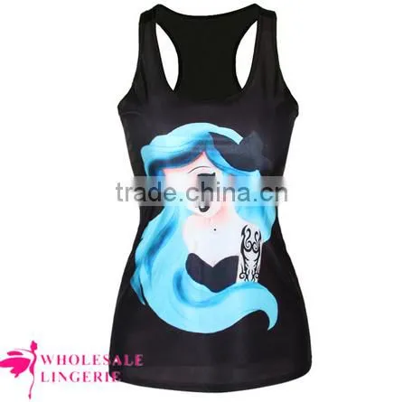 Cool Snow White Tank Top Summer Tank Top Stringer Tank Top Women Wholesale photo-4