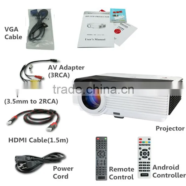 LED Android 5000Lumens HDMI USB VGA Input Projector photo-3