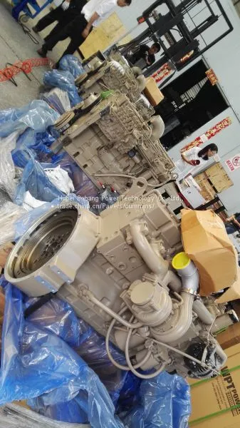 Cummins Diesel Engine 6CTAA8.3 With Clutch for Water Pump photo-4