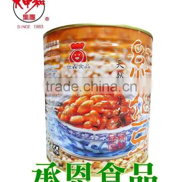 0116 Sweet Speckled Kidney Bean Can for Bubble Tea or Taiwan Shaved Ice