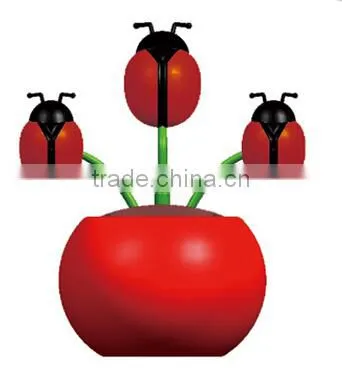Hot Sale Cute Cartoon Type Plastic Promotion Gift Solar Dancing Flower photo-2