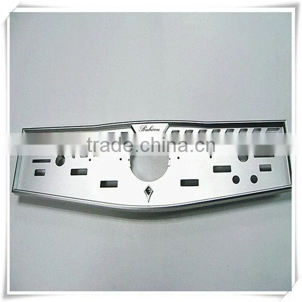 OEM/ODM Service and Smooth Surface CNC High Precision Aluminum Amplifier Front Panel photo-2