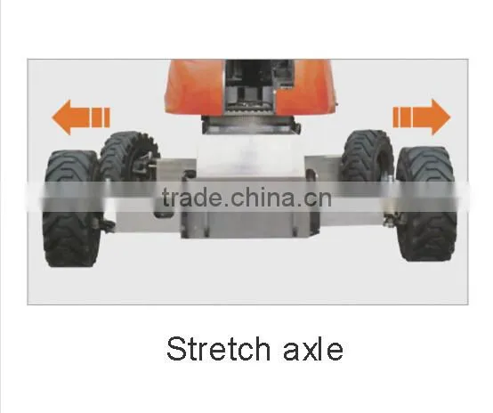 CE ISO Diesel Self-propelled Straight Arm Aerial Work Platform Jeakue JK01150 photo-2