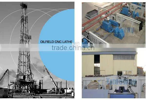 Heavy Duty CNC Horizontal Pipe Threading Turning Machine photo-6