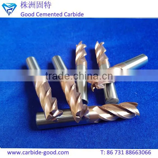 Solid Carbide 4 Flute Drill Bit Cemented Carbide End Mill of Various Types photo-2