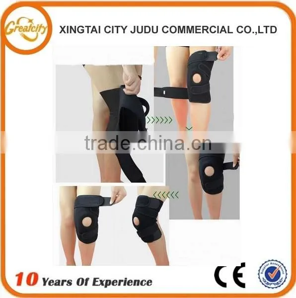 2016 New Best Selling Sport Product Adjustable Support Volleyball Knee Pads Neoprene Knee Support photo-3